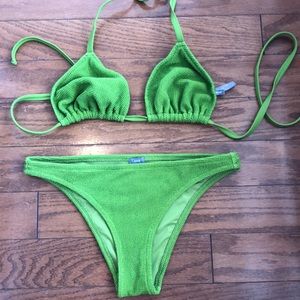 New Aerie green bikini